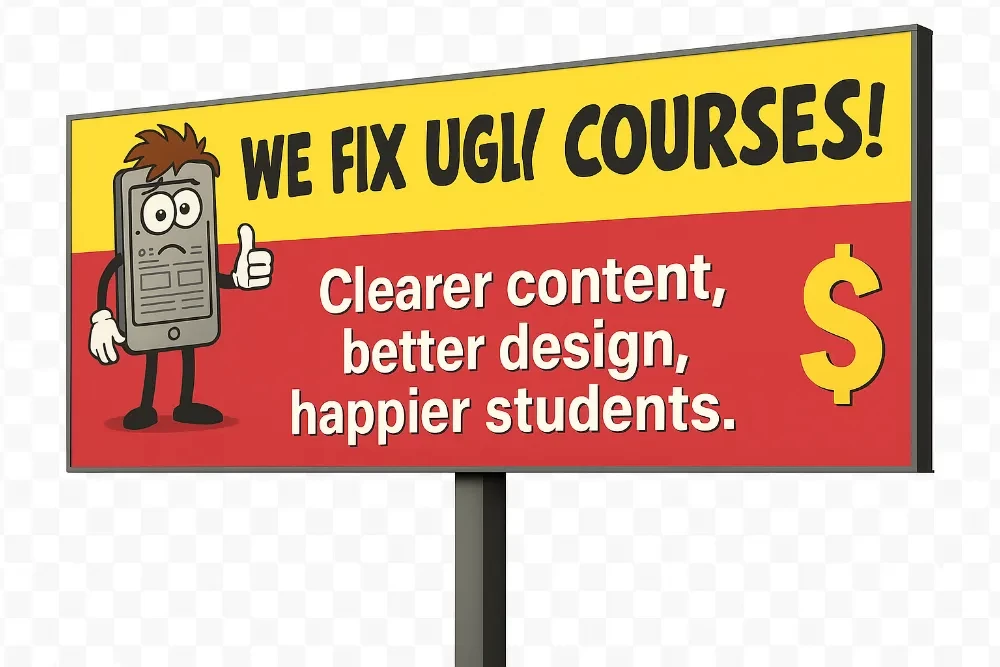 We Fix Ugly Courses – Here’s How